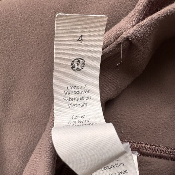 Lululemon Size 4 Align Mini Flare Pant Regular 31” High Rise Mauve Pink LW5EUSS - Picture 4 of 7